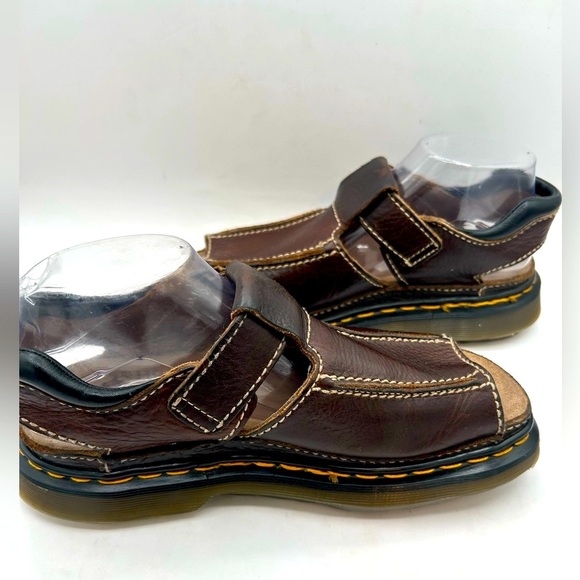RARE Vintage Dr Martens Fisherman Sandals England
Brown Leather Chunky SZ 9 Y2K - Picture 9 of 15